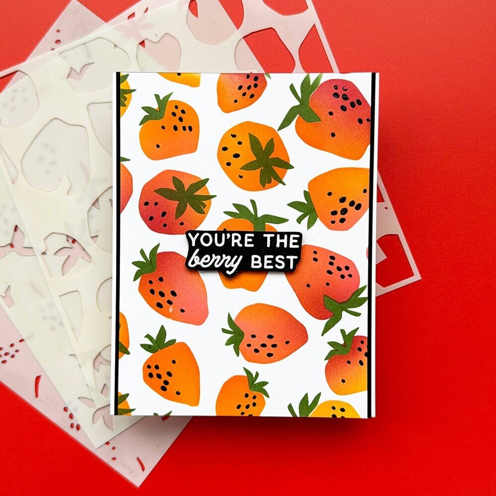 Simon Hurley Create Very Berry 6x6 Inch Masking Stencils (HUS88820) Simon Hurley Create Very Berry 6x6 Inch Masking Stencils (HUS88820)