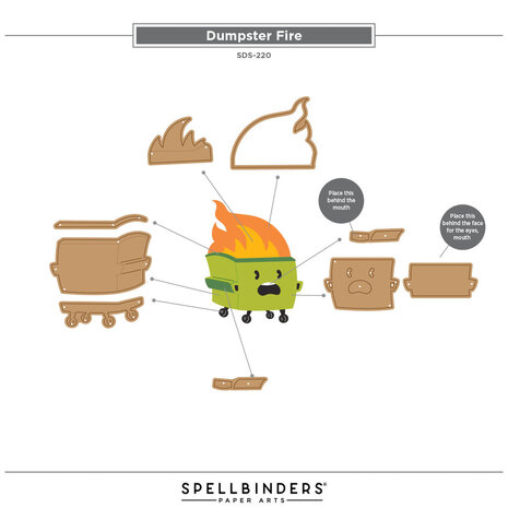 Spellbinders This Is Life Stamp & Die Bundle (BD-1033)