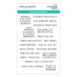 Spellbinders PRE-ORDER Regal Reflections Lasting Impressions Clear Stamp (STP-274)