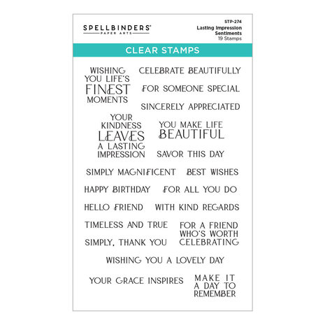 Spellbinders PRE-ORDER Regal Reflections Lasting Impressions Clear Stamp (STP-274) Spellbinders PRE-ORDER Regal Reflections Lasting Impressions Clear Stamp (STP-274)