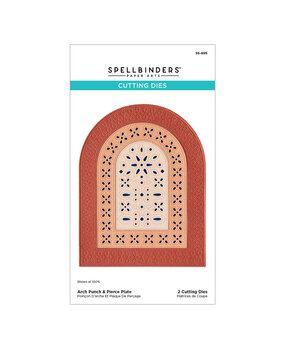 Spellbinders PRE-ORDER Regal Reflections Arch Punch & Pierce Plate Dies (S5-695)