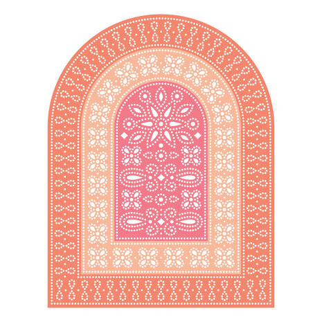 Spellbinders Regal Reflections Arch Punch & Pierce Plate Dies (S5-695)