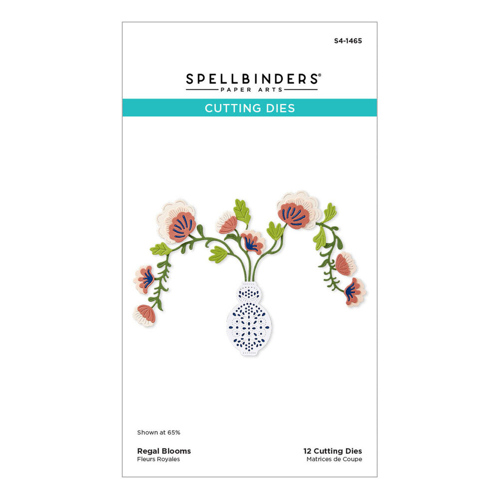 Spellbinders Regal Reflections Regal Blooms Dies (S4-1465)