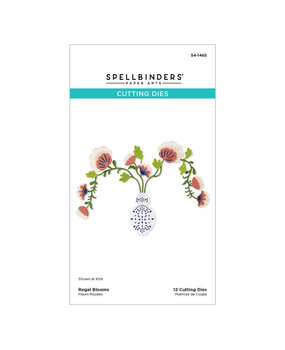 Spellbinders Regal Reflections Regal Blooms Dies (S4-1465)