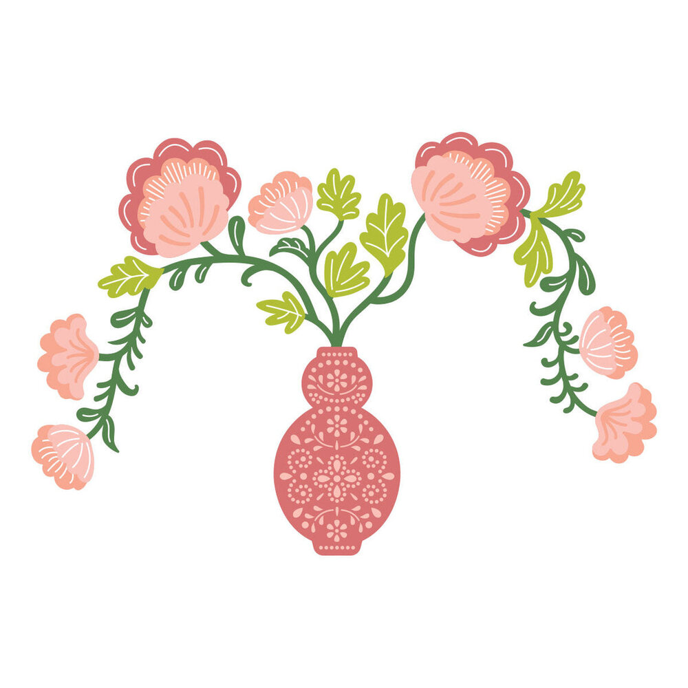 Spellbinders Regal Reflections Regal Blooms Dies (S4-1465)