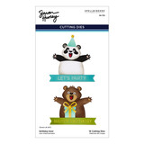 Spellbinders PRE-ORDER Sending Hugs Birthday Bear Dies (S5-732)
