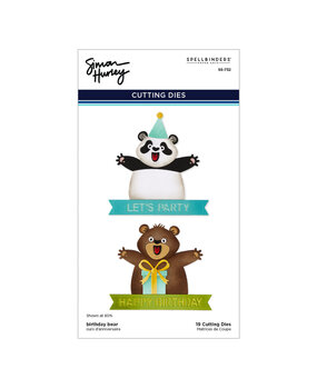 Spellbinders Sending Hugs Birthday Bear Dies (S5-732)