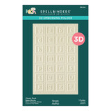 Spellbinders PRE-ORDER Say Cheese Classic Pooh Baby Baby Blocks 3D Embossing Folder (E3D-164)
