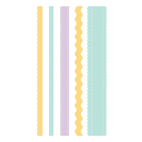 Spellbinders PRE-ORDER Say Cheese Classic Pooh Baby Ribbon & Trim Dies (S4-1501)