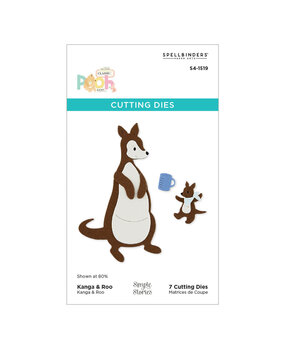 Spellbinders Say Cheese Classic Pooh Baby Kanga & Roo Dies (S4-1519)