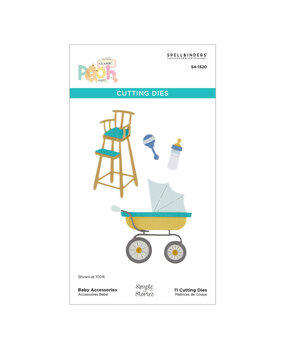 Spellbinders PRE-ORDER Say Cheese Classic Pooh Baby Baby Accessories Dies (S4-1520)