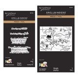 Spellbinders Say Cheese Classic Pooh Baby Press Plate & Die Bundle (BD-1030)