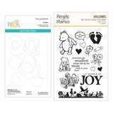 Spellbinders PRE-ORDER Say Cheese Classic Pooh Baby Stamp & Die Bundle (BD-1012)