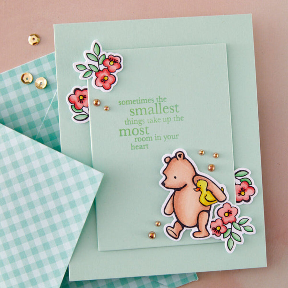 Spellbinders Say Cheese Classic Pooh Baby Stamp & Die Bundle (BD-1012) Spellbinders Say Cheese Classic Pooh Baby Stamp & Die Bundle (BD-1012)
