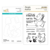 Spellbinders Say Cheese Classic Pooh Baby Stamp & Die Bundle (BD-1042)