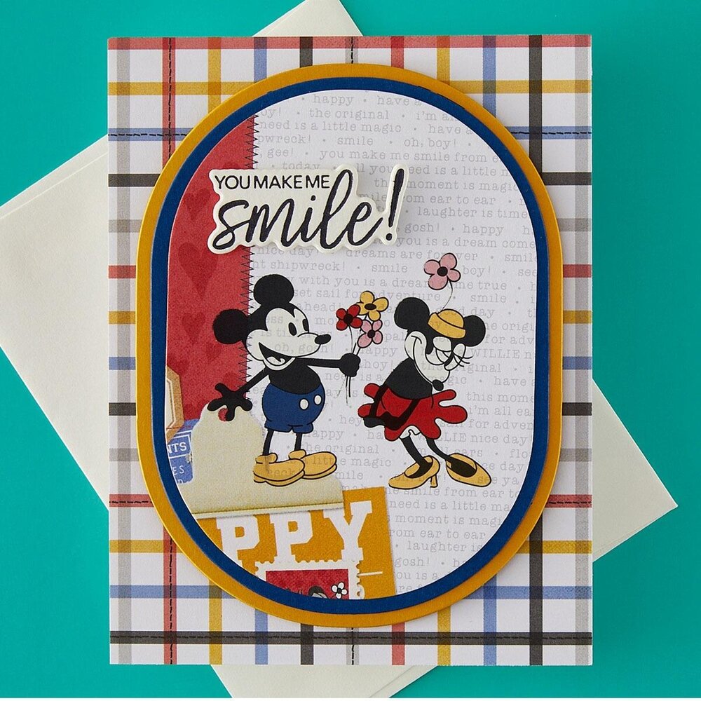 Spellbinders Rub-On Sheets Classic Mouse Love (SCSR-011)