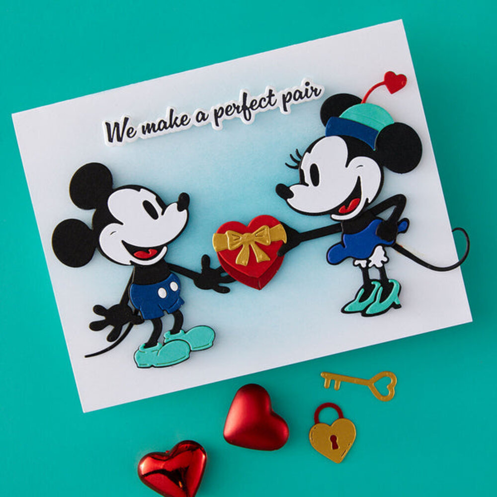 Spellbinders Say Cheese Classic Mouse Love Dies (S4-1522)