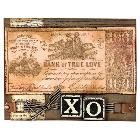 Stampers Anonymous Cling Components Stamps Love (COM002)