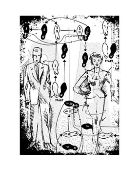 Stampers Anonymous Cling Components Stamps Dance (COM021)