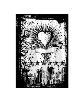 Stampers Anonymous PRE-ORDER Cling Components Stamps Urban Tattoo (COM036)