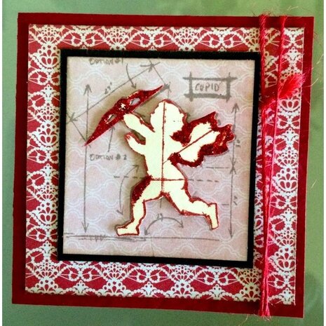 Stampers Anonymous Cling Stamps Strip Valentine (THMB004)