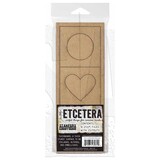 Stampers Anonymous PRE-ORDER Tim Holtz Etcetera Large Cutout Tiles (THETC018)