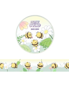 CutieSquad Bees Washi Tape