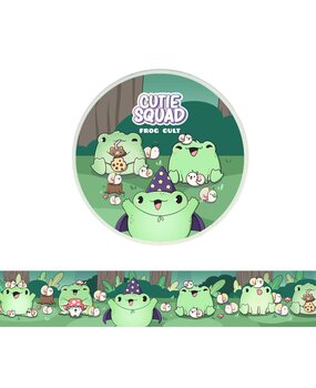 CutieSquad Cult Frogs Washi Tape