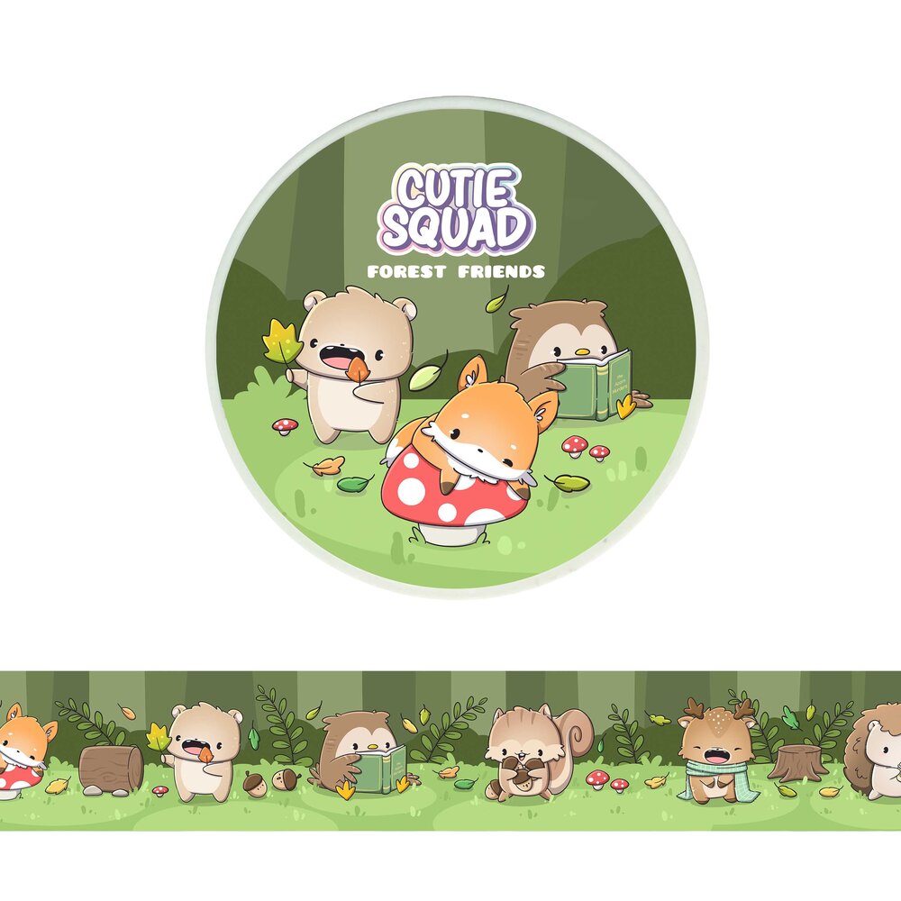 CutieSquad Forest Friends Washi Tape