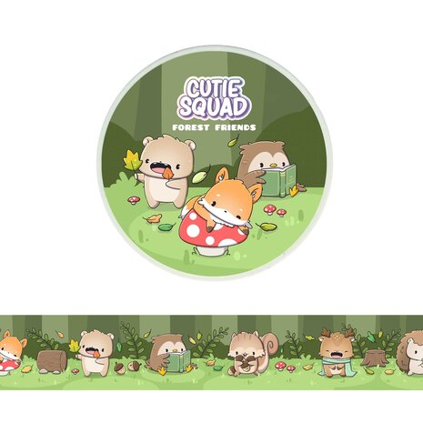 CutieSquad Forest Friends Washi Tape