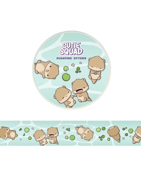 CutieSquad Floating Otters Washi Tape