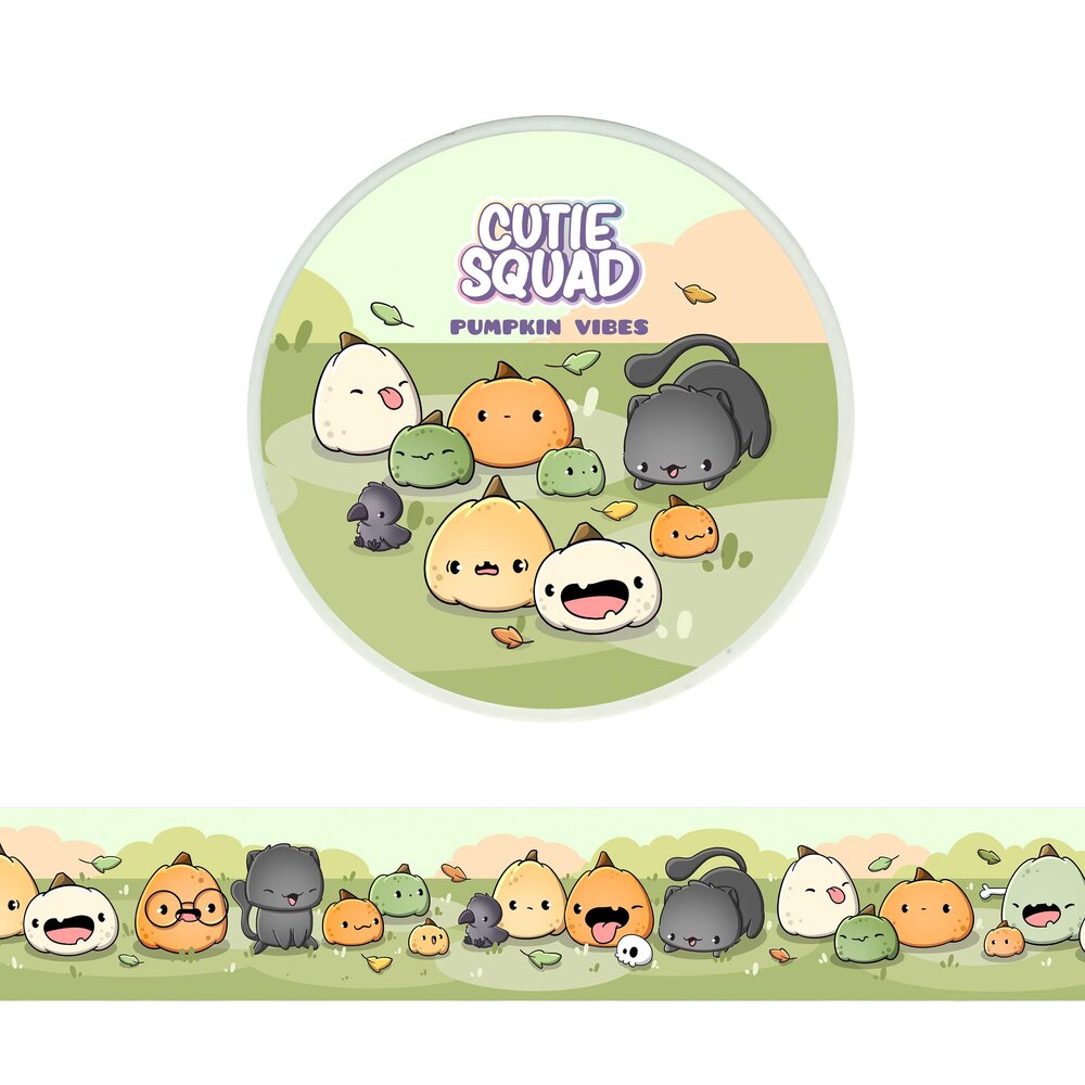 CutieSquad Pumpkin Vibes Washi Tape