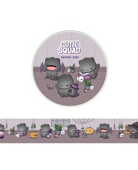 CutieSquad Witch Cat Washi Tape