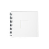 Studio Light Essentials White 6x6 Inch Spiral Passe-Partout Journal (SL-ES-JOUR26)