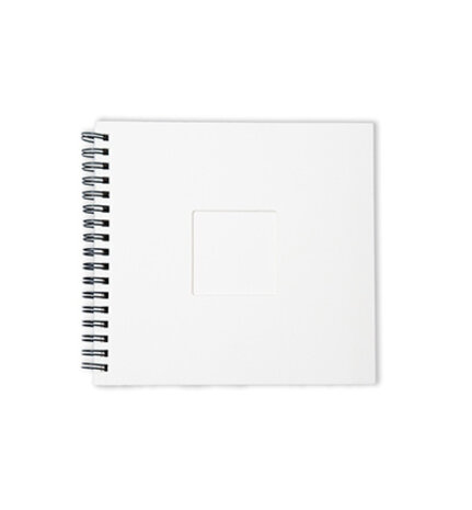 Studio Light Essentials White 6x6 Inch Spiral Passe-Partout Journal (SL-ES-JOUR26)
