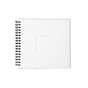 Studio Light Essentials White 6x6 Inch Spiral Passe-Partout Journal (SL-ES-JOUR26)