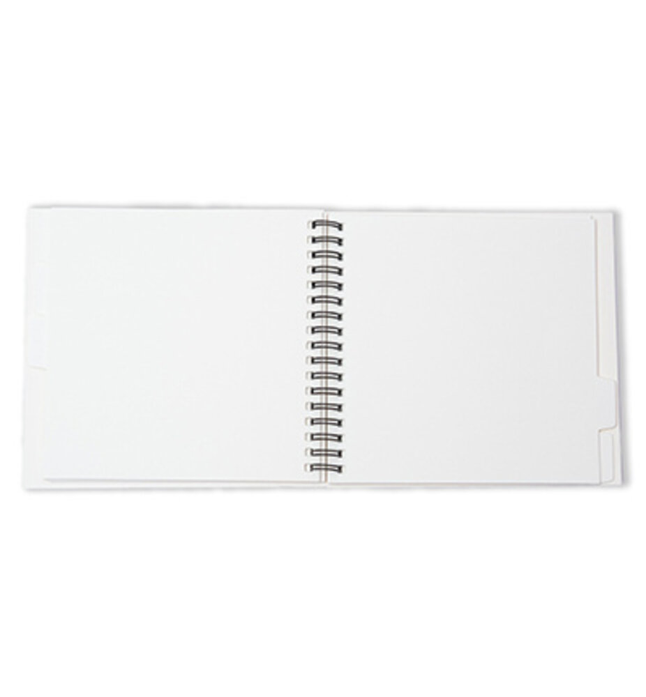 Studio Light PRE-ORDER Essentials White 6x6 Inch Spiral Passe-Partout Journal (SL-ES-JOUR26)