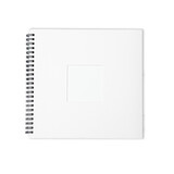 Studio Light Essentials White 8x8 Inch Spiral Passe-Partout Journal (SL-ES-JOUR27)