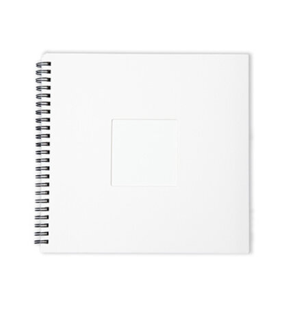 Studio Light PRE-ORDER Essentials White 8x8 Inch Spiral Passe-Partout Journal (SL-ES-JOUR27)