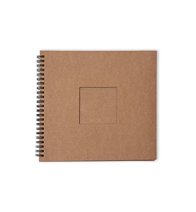 Studio Light Essentials Kraft 6x6 Inch Spiral Passe-Partout Journal (S ...