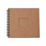 Studio Light Essentials Kraft 8x8 Inch Spiral Passe-Partout Journal (SL-ES-JOUR29)