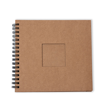 Studio Light Essentials Kraft 8x8 Inch Spiral Passe-Partout Journal (S ...