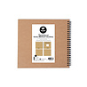 Studio Light PRE-ORDER Essentials Kraft 8x8 Inch Spiral Passe-Partout Journal (SL-ES-JOUR29)