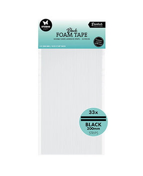 Studio Light PRE-ORDER Essentials Black Foam Tape Doublesided Stripes (SL-ES-FOAMT106)