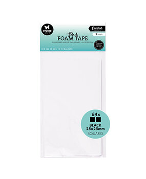 Studio Light Essentials Black Foam Tape Doublesided Blocks (25mm) (SL-ES-FOAMT108)