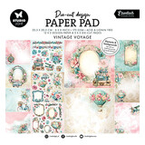 Studio Light Essentials Vintage Voyage 8x8 Inch Die-Cut Paper Pad (SL-ES-DCPP425)