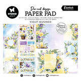 Studio Light Essentials Violet Musings 6x6 Inch Die-Cut Paper Pad (SL-ES-DCPP427)