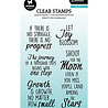 Studio Light PRE-ORDER Essentials Clear Stamps Quotes Growth (SL-ES-STAMP926)