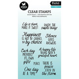 Studio Light Essentials Clear Stamps Quotes Peace (SL-ES-STAMP927)