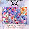 Paper Favourites Alcohol Ink Tulips A5 Paper Pad (PFA206)